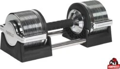 PUMPBELLS - Verstelbare Dumbbell - 3kg T/m 32kg - 30 DUMBBELLS IN ÉÉN! - Professionele Halter 3 PUMPBELLS - Verstelbare Dumbbell - 3kg T/m 32kg - 30 DUMBBELLS IN ÉÉN! - Professionele Halter -Fitnessapparatuur Serie Winkel 1200x697 7