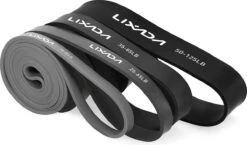 URBANKR8 – Professionele Fitnessbanden 4 Stuks Weerstandsbanden – GRIJS/ZWART UITVOERING - Elastische 100% Natuurlijk Latex -Fitnessapparatuur Serie Winkel 1200x705 1