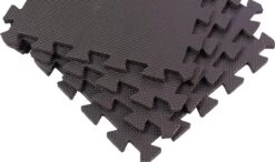 Sens Design Fitness Mat - 18 Stuks Fitness Tegels - 30x30x1 Cm - Zwart -Fitnessapparatuur Serie Winkel 1200x711 1