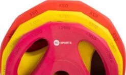 RS Sports Aerobic Pump Set - Halterset Met Gewichten - 130 Cm Stang - Totaal 20 Kg - Rubber Schijven -Fitnessapparatuur Serie Winkel 1200x714 3