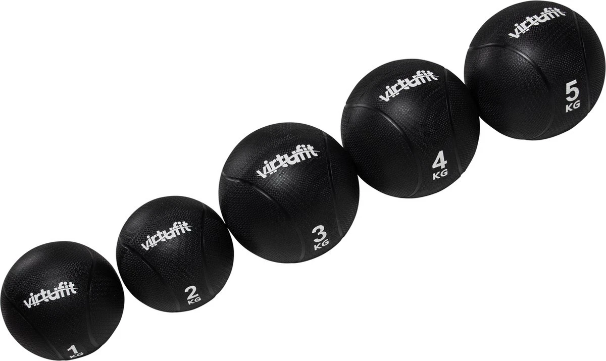 VirtuFit Medicijnbal - Medicine Ball - Rubber - 3kg - Zwart VirtuFit Medicijnbal - Medicine Ball - Rubber - 3kg - Zwart -Fitnessapparatuur Serie Winkel 1200x715 1