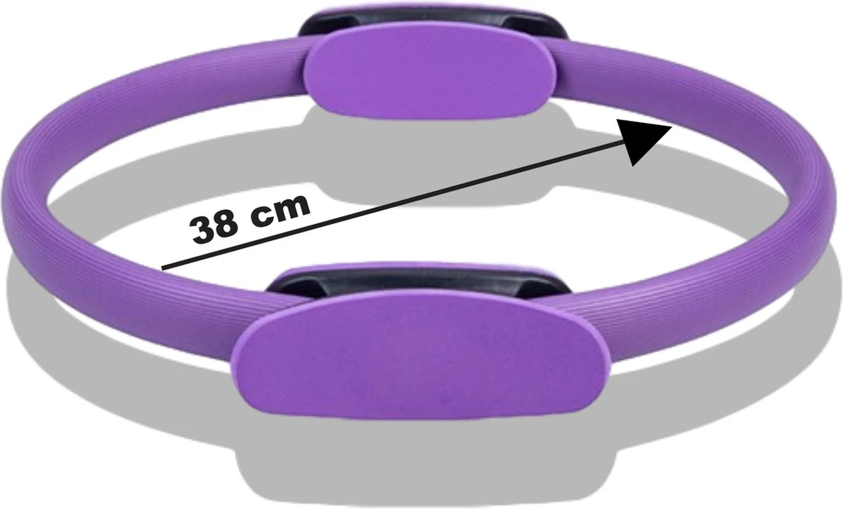 N.W. Pilates/ Yoga Ring - Paars - Ø 38 cm + Gratis E-book - Magic Circle - Weerstandsring - Sport Ring - Pilatus - Sporten - Thuis Sporten - Heuptrainer - Fitnessmaterialen - Buikspier Ring - Trainingsring N.W. Pilates/ Yoga Ring - Paars - Ø 38 Cm + Gratis E-book - Magic Circle - Weerstandsring - Sport Ring - Pilatus - Sporten - Thuis Sporten - Heuptrainer - Fitnessmaterialen - Buikspier Ring - Trainingsring -Fitnessapparatuur Serie Winkel 1200x725 1