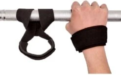 Lifting Straps - 1 Paar - Lifting Grips - Lifting Hooks - Deadlift Straps - Fitness - Powerlifting - 2 Stuks - Zwart