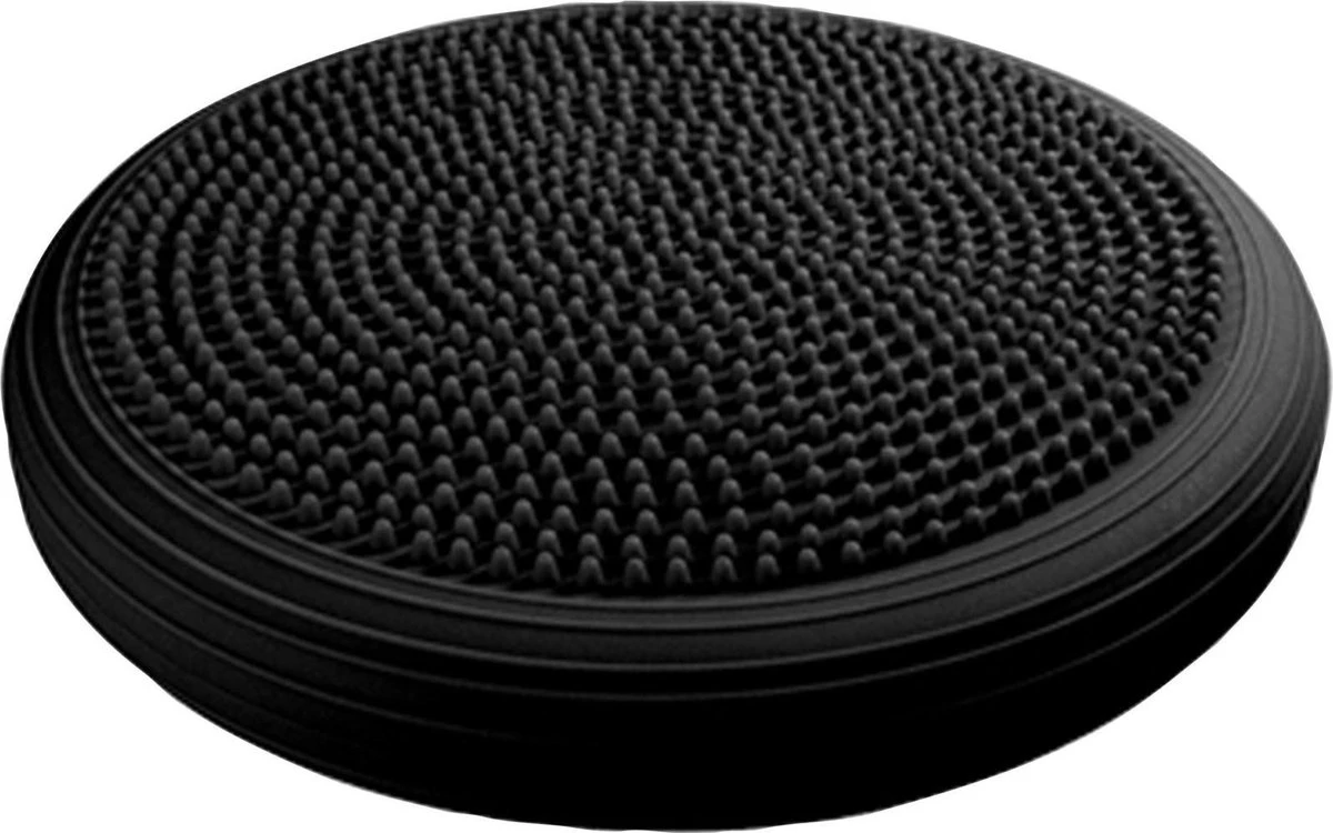 Wiebelkussen Ø33 cm - Balanskussen Zwart Wiebelkussen Ø33 Cm - Balanskussen Zwart -Fitnessapparatuur Serie Winkel 1200x750 3