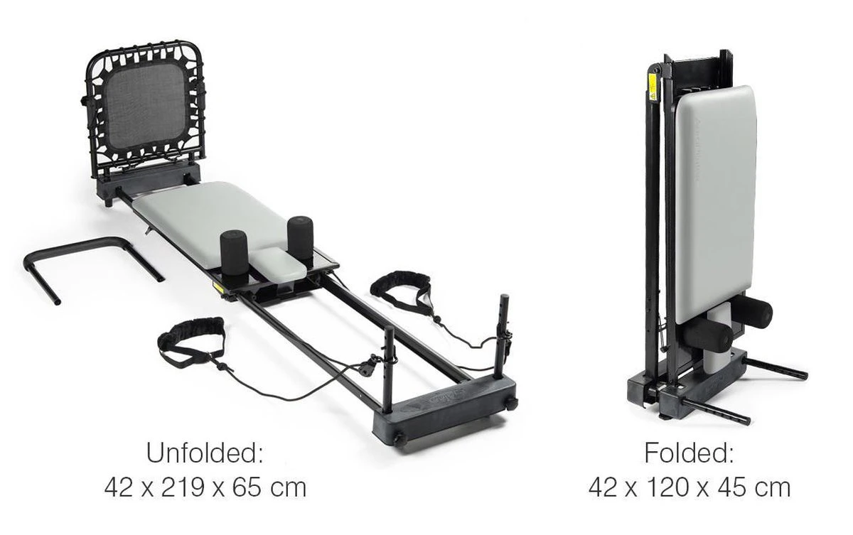 Bodi-tek Pilates reformer - pilatesbank - paars Bodi-tek Pilates Reformer - Pilatesbank - Paars -Fitnessapparatuur Serie Winkel 1200x753 4