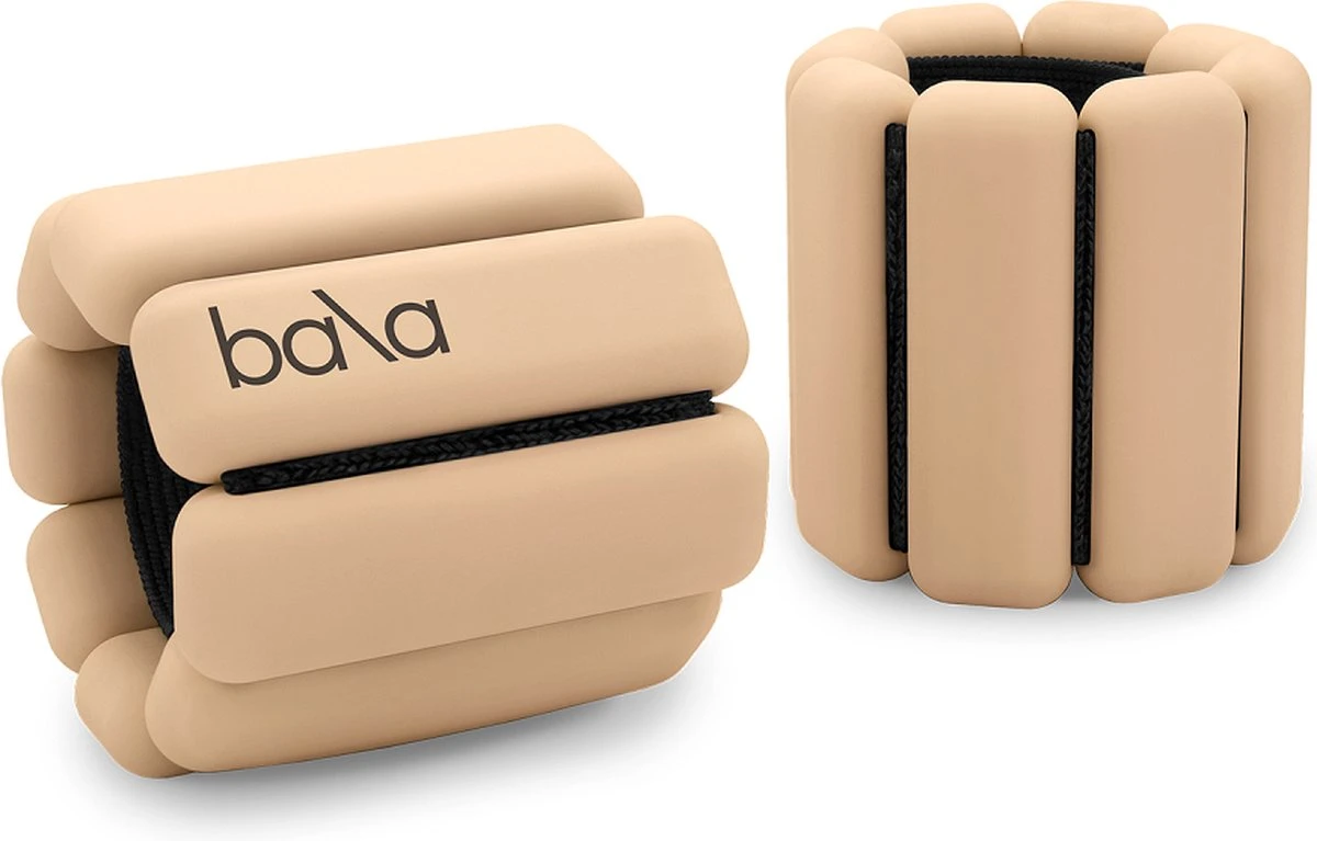Bala Bangles Enkel- en Polsgewicht - 2 x 0,5 kg - Zand/Beige Bala Bangles Enkel- En Polsgewicht - 2 X 0,5 Kg - Zand/Beige -Fitnessapparatuur Serie Winkel 1200x767 1