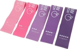 Wow Peach - Premium Weerstandsbanden Van Hoge Kwaliteit ROZE/PAARS - Set Van 5 Resistance Banden - Fitness Elastiek - Without Lemons - WOW Peach -Fitnessapparatuur Serie Winkel 1200x769 1