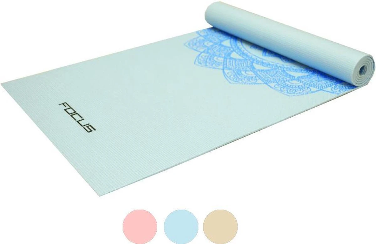 Focus Fitness – Yoga Mat Blauw Met Print – Sport Mat 173 x 61 x 0.5 cm – Fitness Mat Focus Fitness – Yoga Mat Blauw Met Print – Sport Mat 173 X 61 X 0.5 Cm – Fitness Mat -Fitnessapparatuur Serie Winkel 1200x780 3
