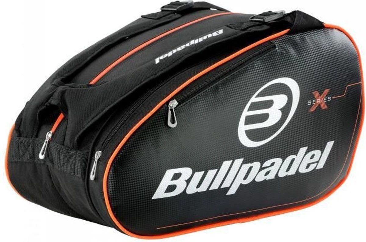 Bullpadel Racketbag X-series Carbon Silver Padel tas Bullpadel Racketbag X-series Carbon Silver Padel Tas -Fitnessapparatuur Serie Winkel 1200x794 12