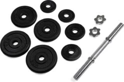 Dumbbellset - VirtuFit Verstelbare Dumbbellset Pro - Halterset - Gietijzer - 15 Kg -Fitnessapparatuur Serie Winkel 1200x796 2