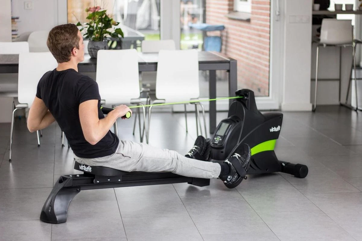 VirtuFit Ergometer Roeitrainer - Hartslagfunctie - Inklapbaar - Zwart VirtuFit Ergometer Roeitrainer - Hartslagfunctie - Inklapbaar - Zwart -Fitnessapparatuur Serie Winkel 1200x799 8