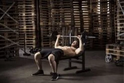 Tunturi WB20 Halterbank - Fitnessbank - Trainingsbank - Utility Bench - Opklapbaar - Bankdrukbank - Kleur: Zwart -Fitnessapparatuur Serie Winkel 1200x800 172