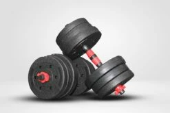 SOUTHWALL Dumbbells Set Verstelbaar Met Halterstang Tot 30kg – Verstelbare Halterset – Fitness Stang – Fitness Gewichten Set – Professionele 2-in-1 Dumbbellset – Gebruiksvriendelijk – Multifunctioneel – Dumbell Set 30 Kg – Rood/Zwart -Fitnessapparatuur Serie Winkel 1200x800 174