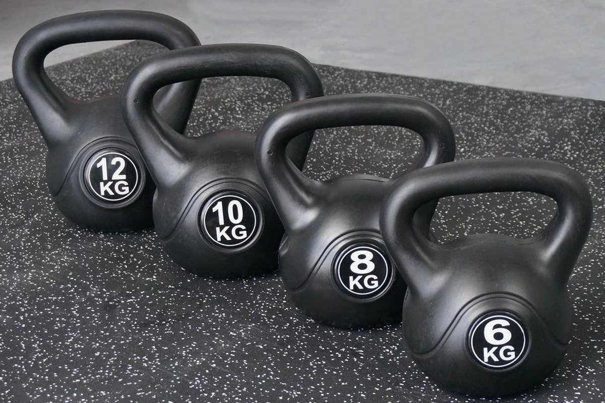Kettlebell 12 kg voor binnen en buiten Kunststof Zwart Kettlebell 12 Kg Voor Binnen En Buiten Kunststof Zwart -Fitnessapparatuur Serie Winkel 1200x800 187