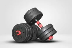 SOUTHWALL Dumbbells Set Verstelbaar Met Halterstang Tot 20kg – Verstelbare Halterset – Fitness Stang – Fitness Gewichten Set – Professionele 2-in-1 Dumbbellset – Gebruiksvriendelijk – Multifunctioneel – Dumbell Set 20 Kg – Rood/Zwart -Fitnessapparatuur Serie Winkel 1200x800 197