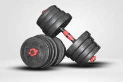 Venom Sports Verstelbare Dumbbell Set Tot 30kg - Professionele 2-in-1 Halterset Gewichten - Gebruiksvriendelijke Fitness Stang - Rood -Fitnessapparatuur Serie Winkel 1200x800 201