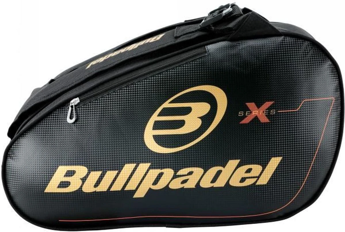 Bullpadel Racketbag X-series Carbon Gold Padel tas Bullpadel Racketbag X-series Carbon Gold Padel Tas -Fitnessapparatuur Serie Winkel