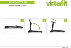 VirtuFit Totally Foldable TR-50i Loopband - Inklapbaar - Fitness - 99% Voorgemonteerd -Fitnessapparatuur Serie Winkel 1200x808 2