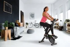 Tunturi Star Fit X100 X-bike - Hometrainer - Fitnessfiets - Opvouwbaar - Verstelbaar - 8 Weerstandsniveaus - Opvouwbare Hometrainer -Fitnessapparatuur Serie Winkel 1200x812
