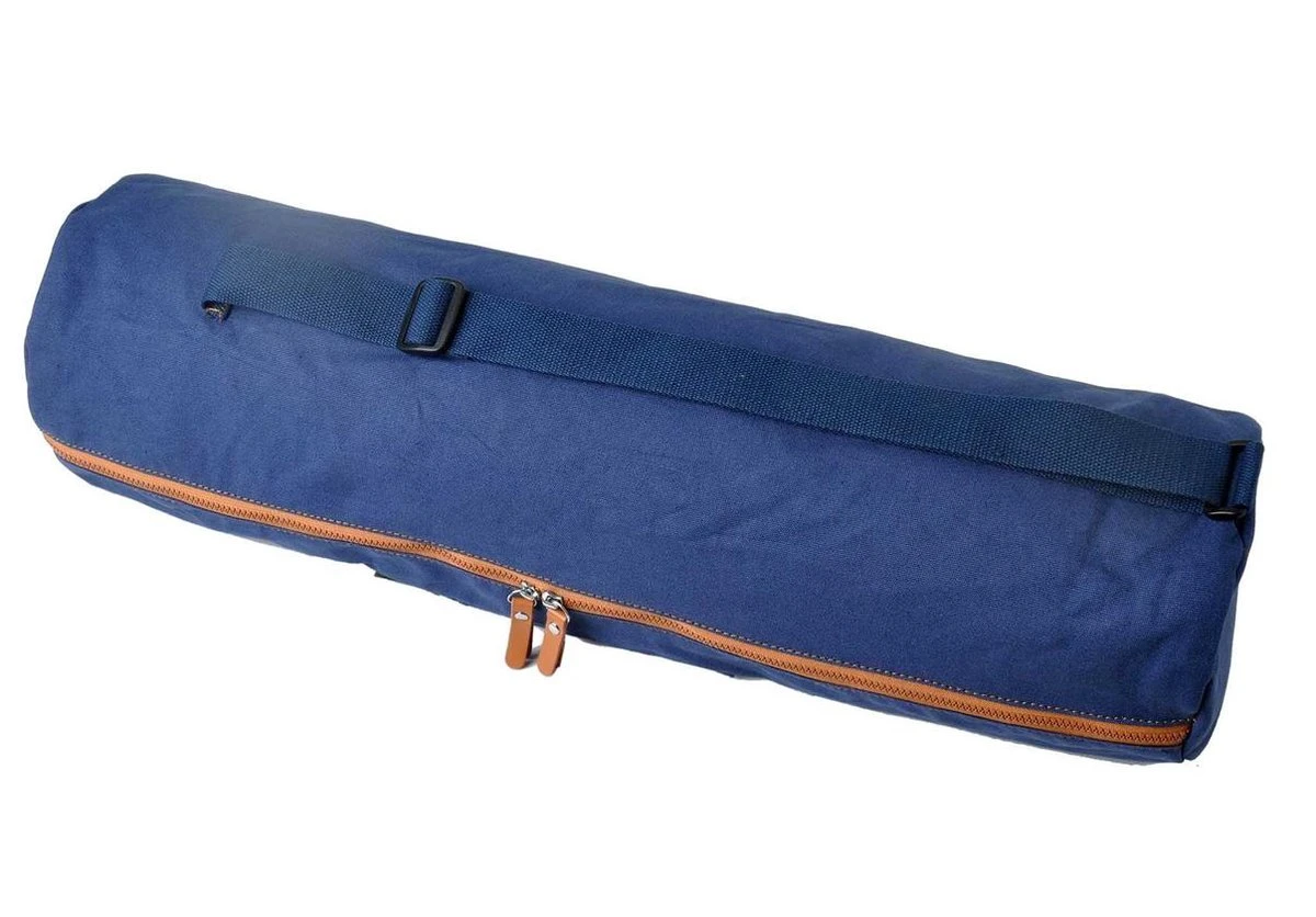 #DoYourYoga - yogatas - »Sunita« - yogabag van canvas - 63 x 13 cm. - marineblauw #DoYourYoga - Yogatas - »Sunita« - Yogabag Van Canvas - 63 X 13 Cm. - Marineblauw -Fitnessapparatuur Serie Winkel 1200x836 2