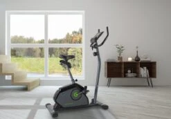 Tunturi Cardio Fit B40 Hometrainer - Fitnessfiets Met Lage Instap - 8 Weerstandsniveaus - Voorzien Van Tablethouder En Transportwielen -Fitnessapparatuur Serie Winkel 1200x837