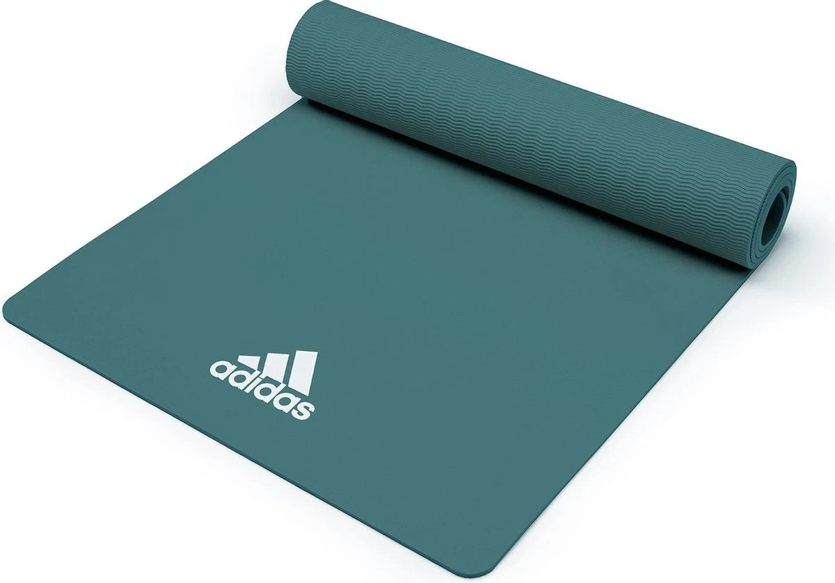 Adidas Yoga Mat - Raw Green - 173 x 61 x 0.8 cm Adidas Yoga Mat - Raw Green - 173 X 61 X 0.8 Cm -Fitnessapparatuur Serie Winkel