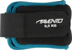 Avento Pols/Enkel Gewicht Neopreen - 2x 0.5 Kg - Zwart/Blauw -Fitnessapparatuur Serie Winkel 1200x842 1