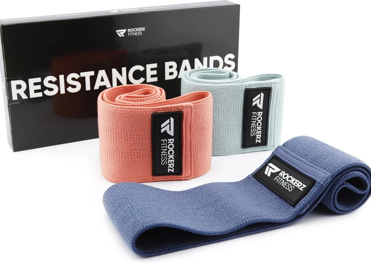 Weerstandsbanden - Booty Band - Resistance band - Fitness elastiek aztec - 3 Stuks met opbergzakje van Rockerz Fitness® Weerstandsbanden - Booty Band - Resistance Band - Fitness Elastiek Aztec - 3 Stuks Met Opbergzakje Van Rockerz Fitness® -Fitnessapparatuur Serie Winkel