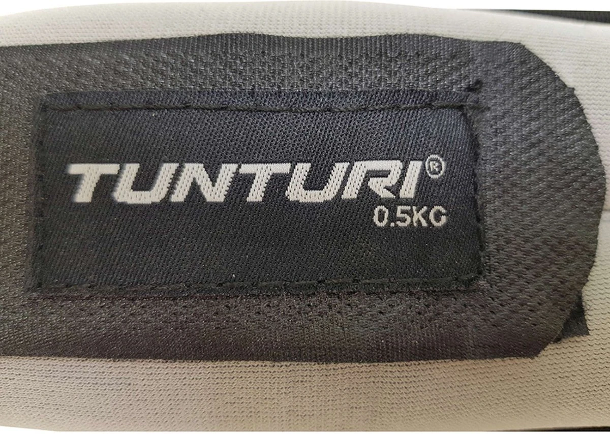 Tunturi Variabel Enkelgewichten en Polsgewichten - 2x 0,5 kg - Grijs Tunturi Variabel Enkelgewichten En Polsgewichten - 2x 0,5 Kg - Grijs -Fitnessapparatuur Serie Winkel