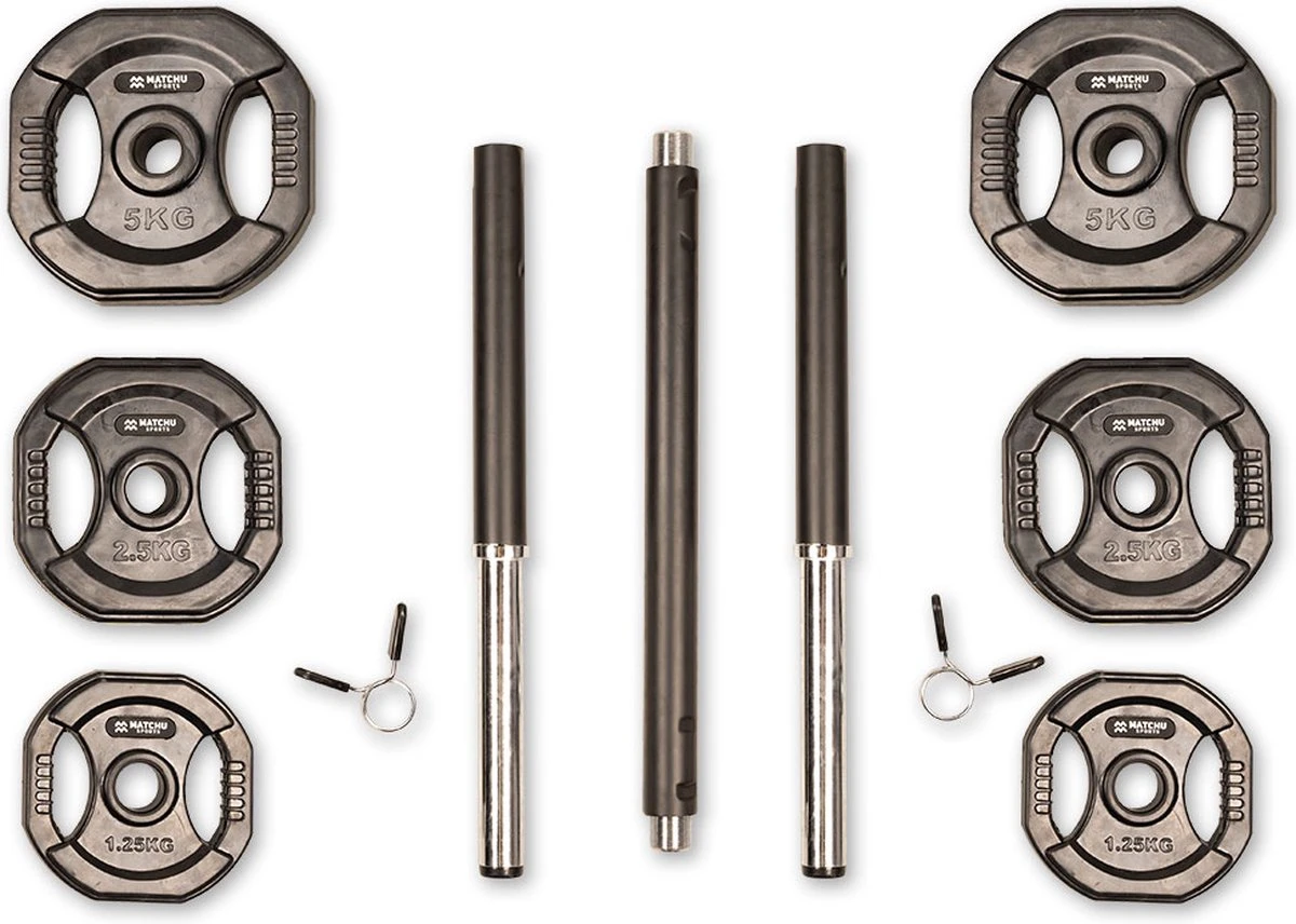 Matchu Sports - Bodypump set - 20 kg - Body pump set - Halter bodypump - Metalen gewichten omhuld met rubber - Premium kwaliteit Matchu Sports - Bodypump Set - 20 Kg - Body Pump Set - Halter Bodypump - Metalen Gewichten Omhuld Met Rubber - Premium Kwaliteit -Fitnessapparatuur Serie Winkel 1200x856 2