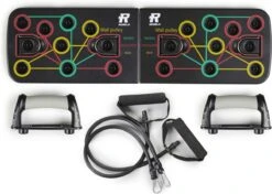 Rebblo - Push-up Board - Thuis Sporten - Bicep, Rug, Schouder En Tricep - Anti-slip - Weerstandsbanden - Griphendels -Fitnessapparatuur Serie Winkel 1200x857 1