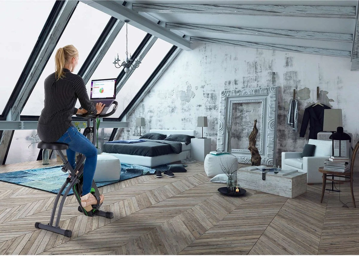 Tunturi Cardio Fit B20 X-bike - Hometrainer - Fitnessfiets - Fietstrainer - Opvouwbaar - Verstelbaar - 8 weerstandsniveaus Tunturi Cardio Fit B20 X-bike - Hometrainer - Fitnessfiets - Fietstrainer - Opvouwbaar - Verstelbaar - 8 Weerstandsniveaus -Fitnessapparatuur Serie Winkel