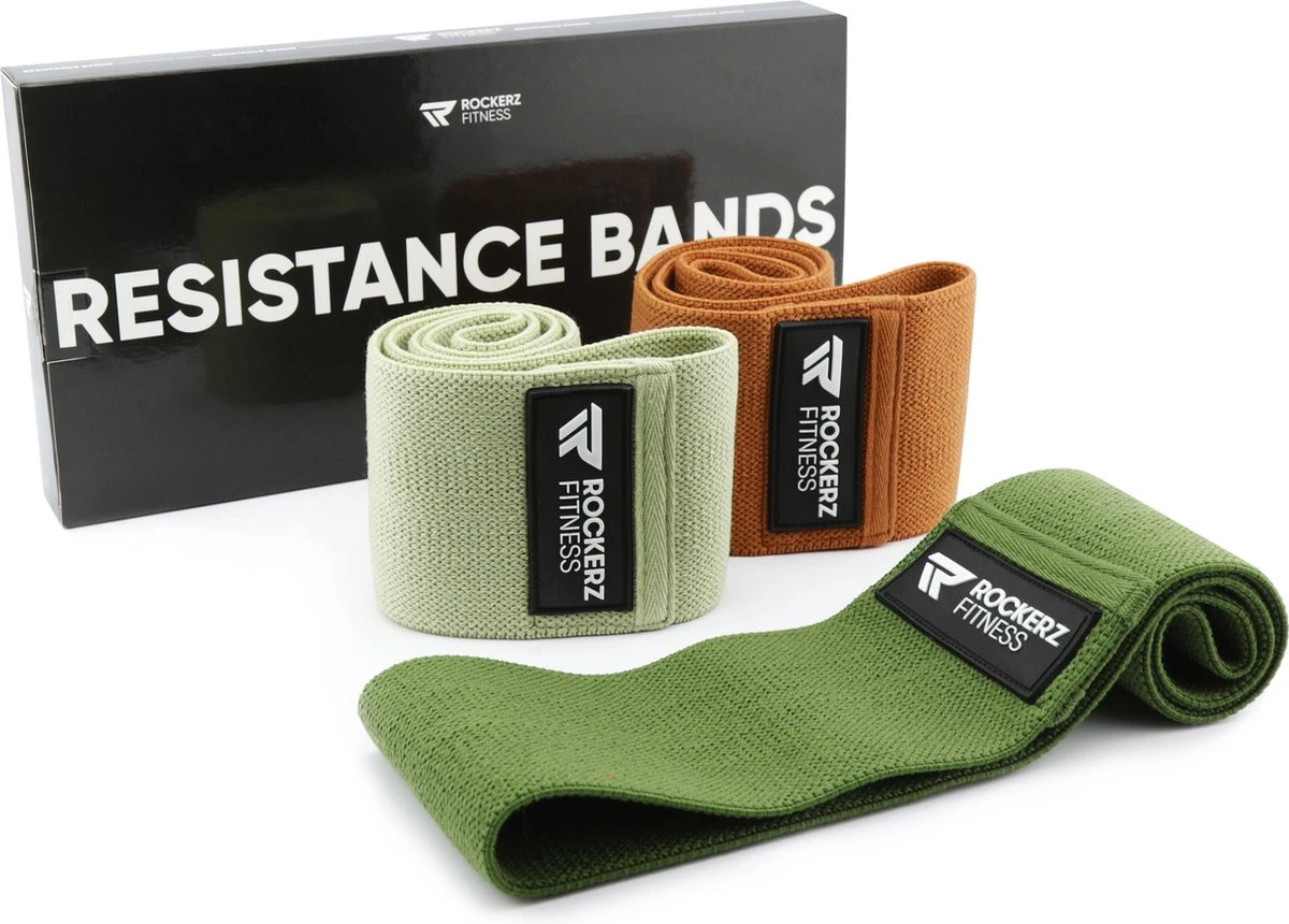 Weerstandsbanden - Booty Band - Resistance band - Fitness elastiek army - 3 Stuks met opbergzakje van Rockerz Fitness® Weerstandsbanden - Booty Band - Resistance Band - Fitness Elastiek Army - 3 Stuks Met Opbergzakje Van Rockerz Fitness® -Fitnessapparatuur Serie Winkel 1200x860 1