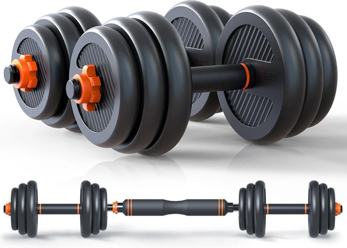 Active Panther Dumbbell set 40 kg - Zwart/Oranje Verstelbare Halter, Dumbbell & Kettlebell Stang 40 kg Totaal Active Panther Dumbbell Set 40 Kg - Zwart/Oranje Verstelbare Halter, Dumbbell & Kettlebell Stang 40 Kg Totaal -Fitnessapparatuur Serie Winkel 1200x860 2