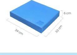 Orange Gym, Balance Pad - 38x32.5x6 Cm – Blauw – Balanspad – Balanstrainer – Balanskussen – Yoga En Pilates -Fitnessapparatuur Serie Winkel 1200x862 1