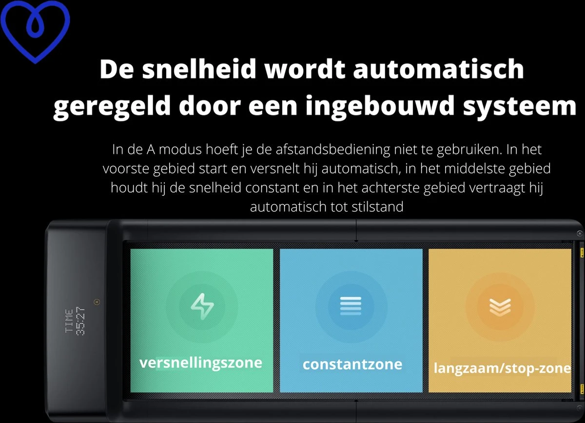 Xiaomi® - Walkingpad - A1 Pro loopband - elektrisch - inklapbaar - bureau - treadmill - walking pad - 6 km/h Xiaomi® - Walkingpad - A1 Pro Loopband - Elektrisch - Inklapbaar - Bureau - Treadmill - Walking Pad - 6 Km/h -Fitnessapparatuur Serie Winkel