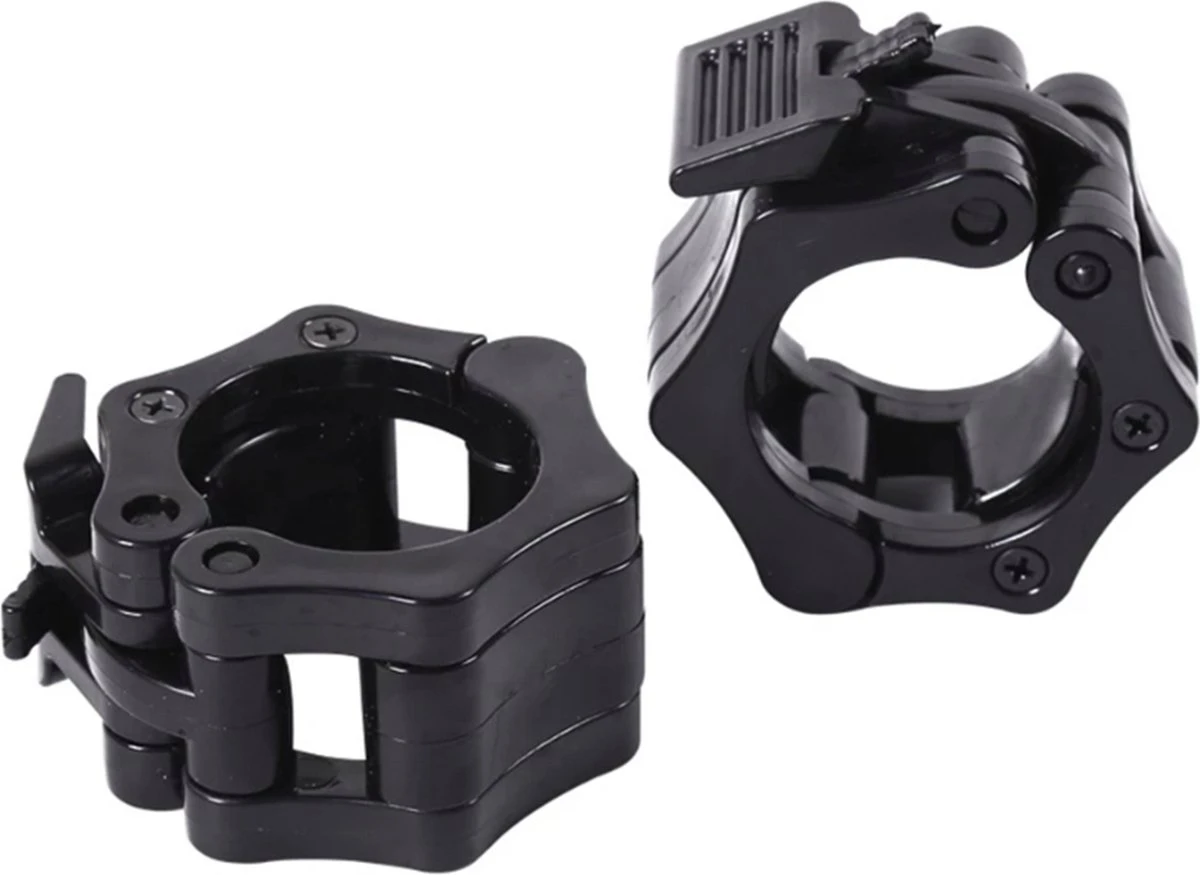 MJ Sports Premium Jaw Collar Set - Haltersluitingen - Halterklemmen - Halterstangsluiting - Jaw Collars - Olympic Barbell - Fitness - Set van 2 - 50mm - Zwart MJ Sports Premium Jaw Collar Set - Haltersluitingen - Halterklemmen - Halterstangsluiting - Jaw Collars - Olympic Barbell - Fitness - Set Van 2 - 50mm - Zwart -Fitnessapparatuur Serie Winkel 1200x875 2