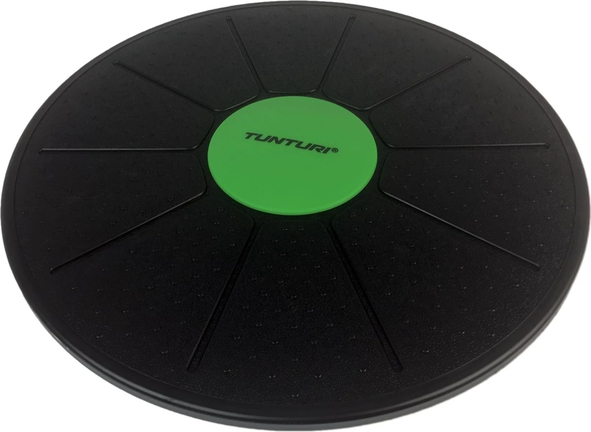 Tunturi Verstelbaar Balans bord - Balance board - Zwart/Groen - Incl. gratis fitness app Tunturi Verstelbaar Balans Bord - Balance Board - Zwart/Groen - Incl. Gratis Fitness App -Fitnessapparatuur Serie Winkel