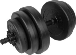 Tunturi Dumbbellset - Halterset - Totaal 15 Kg - Zwart Vinyl - Incl. Gratis Fitness App -Fitnessapparatuur Serie Winkel 1200x877 2