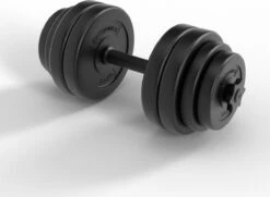 Physionics® Dumbells Halterset 2 X 15 KG (30 Kg) - Verstelbaar - 16 Losse Gewichten -Fitnessapparatuur Serie Winkel 1200x878 5