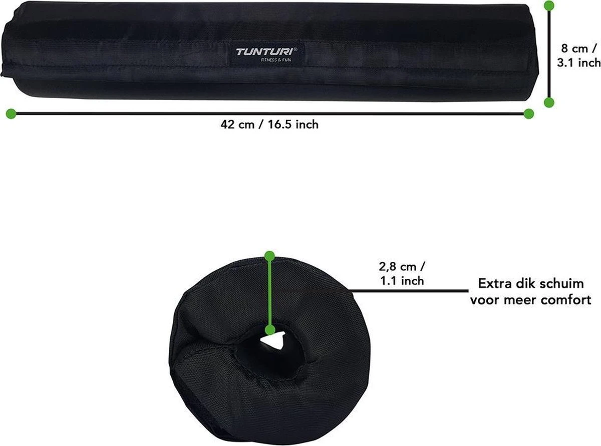 Tunturi Nekbeschermer - Bar pad - Barbell pad voor Halterstang - PRO De Luxe Tunturi Nekbeschermer - Bar Pad - Barbell Pad Voor Halterstang - PRO De Luxe -Fitnessapparatuur Serie Winkel 1200x891 2