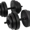 Tunturi Gewichten - Halterset - Dumbbell Set - 2 Stuks - Totaal 28kg - Zwart - Vinyl - Incl. Gratis Fitness App 2 Tunturi Gewichten - Halterset - Dumbbell Set - 2 Stuks - Totaal 28kg - Zwart - Vinyl - Incl. Gratis Fitness App -Fitnessapparatuur Serie Winkel 1200x896 1