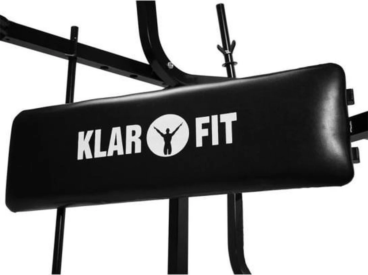 Klarfit Workout halterbank - fitnessbank - trainingsbank met berging - armcurler - beencurler - 160 kg max. - zwart Klarfit Workout Halterbank - Fitnessbank - Trainingsbank Met Berging - Armcurler - Beencurler - 160 Kg Max. - Zwart -Fitnessapparatuur Serie Winkel 1200x896 3