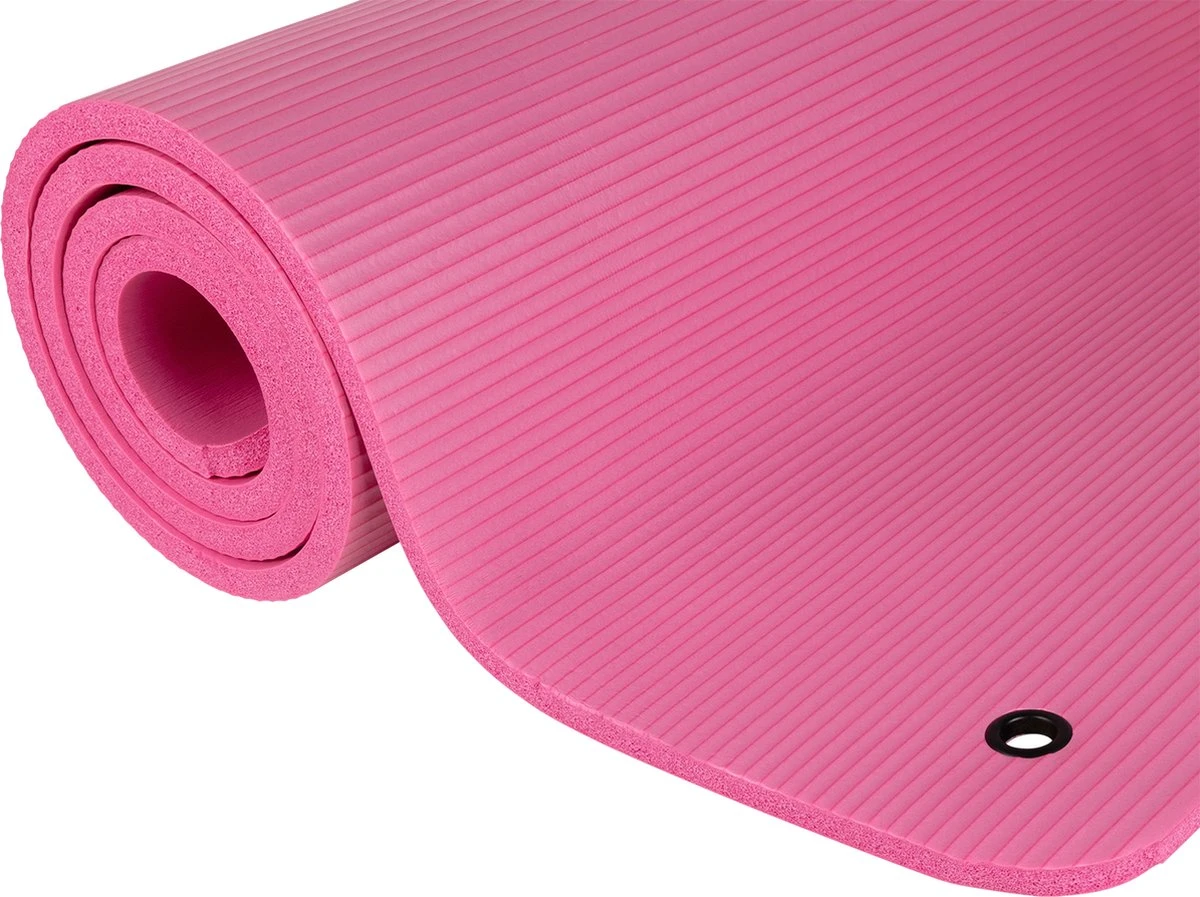 Yoga Mat - Fitness Mat - Sport Mat - 15mm - Extra dik - Roze Merkloos Yoga Mat - Fitness Mat - Sport Mat - 15mm - Extra Dik - Roze -Fitnessapparatuur Serie Winkel 1200x897 1