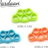 Vingertrainer Set - 3 Delige Set - Krachttrainer - Polstrainer - Handtrainer - Griptrainer - RSI - Finger Expander - Finger Exercise -Fitnessapparatuur Serie Winkel 1200x897 4
