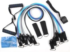 GoGoods® Resistance Band - 15-delige Weerstandsbanden Set - 70kg Totaal - Fitness Elastieken - Met Handvaten / Enkelbanden 13 GoGoods® Resistance Band - 15-delige Weerstandsbanden Set - 70kg Totaal - Fitness Elastieken - Met Handvaten / Enkelbanden -Fitnessapparatuur Serie Winkel 1200x900 18