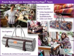 #DoYourYoga - Yogatas - »Sunita« - Yogabag Van Canvas - 63 X 13 Cm. - Roze-rood -Fitnessapparatuur Serie Winkel 1200x900 30