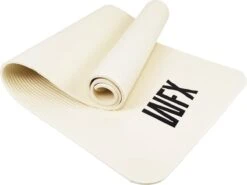 #DoYourFitness/World Fitness Experience - Fitness Mat Perfect Voor Pilates, Aerobics, Yoga - »Yogini« - Non-slip, Duurzaam, Huidvriendelijk, Slijtvast - 183 X 61 X 1,0cm Cm - Wit -Fitnessapparatuur Serie Winkel 1200x901 2