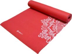 Specifit Yogamat Marrakech Rood - Fitnessmat 170 X 60 Cm Met Opdruk