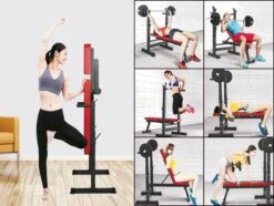 Inklapbare Halterbank Tot 230kg; Vlakke Trainingsbank, Hellingbank, Fitness Bank - Multistrobe 4 Inklapbare Halterbank Tot 230kg; Vlakke Trainingsbank, Hellingbank, Fitness Bank - Multistrobe -Fitnessapparatuur Serie Winkel 1200x904 4